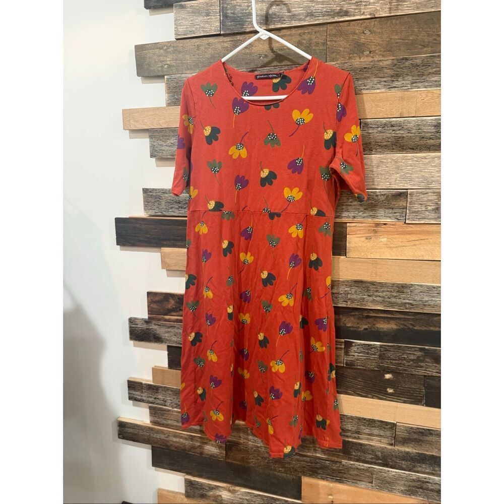 Gudrun Sjoden Midi Dress Size Large